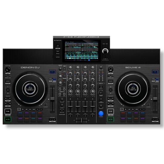 Denon DJ standalone DJ-kontroller SC LIVE 4 pealt