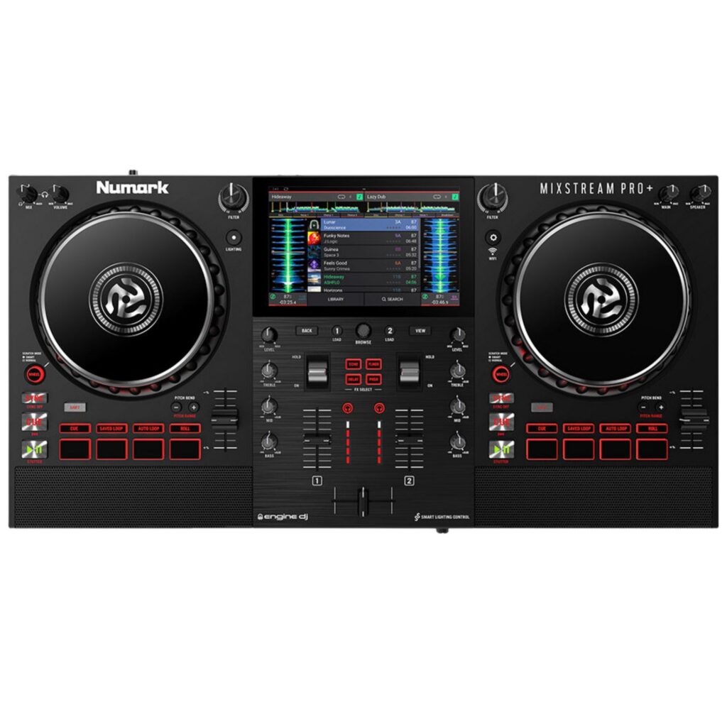 Numark Standalone DJ-kontroller Mixstream Pro+ pealt