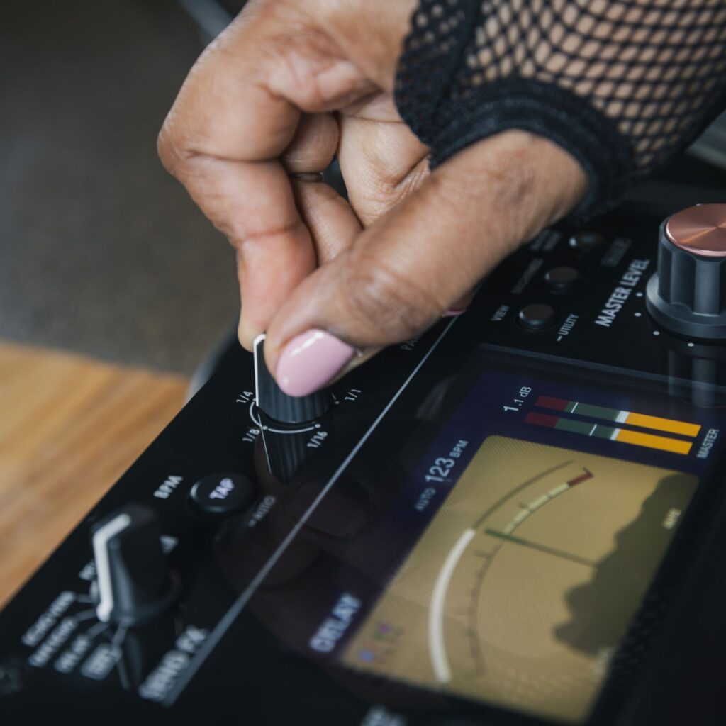 AlphaTheta rotary-DJ-mikserpult Euphonia efektid