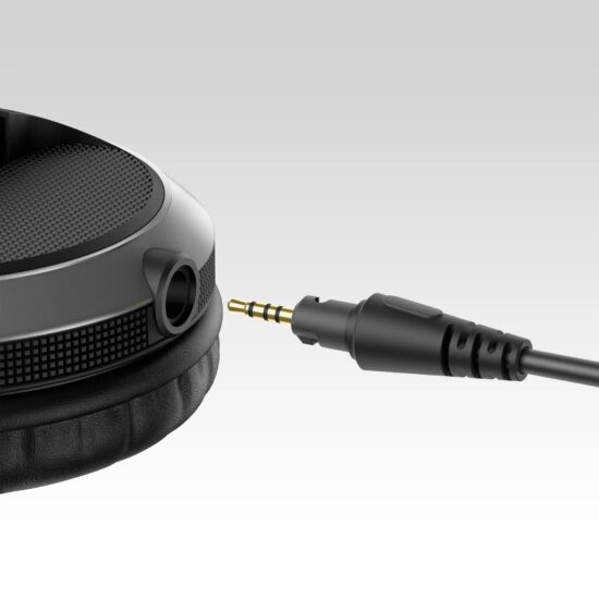 DJ-kõrvaklapid HDJ-X5-S, hõbe kaabli ühendus