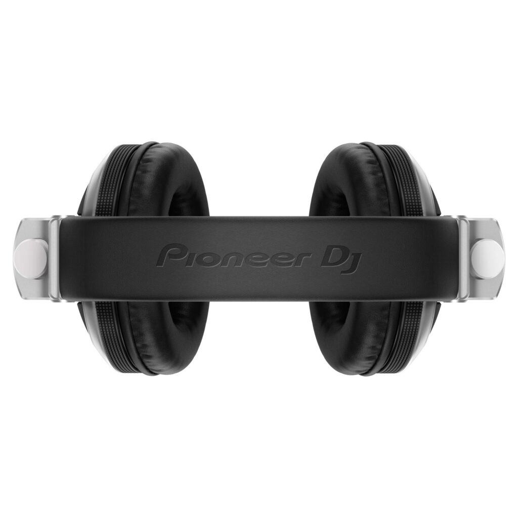 DJ-kõrvaklapid HDJ-X5-S, hõbe pealtvaates