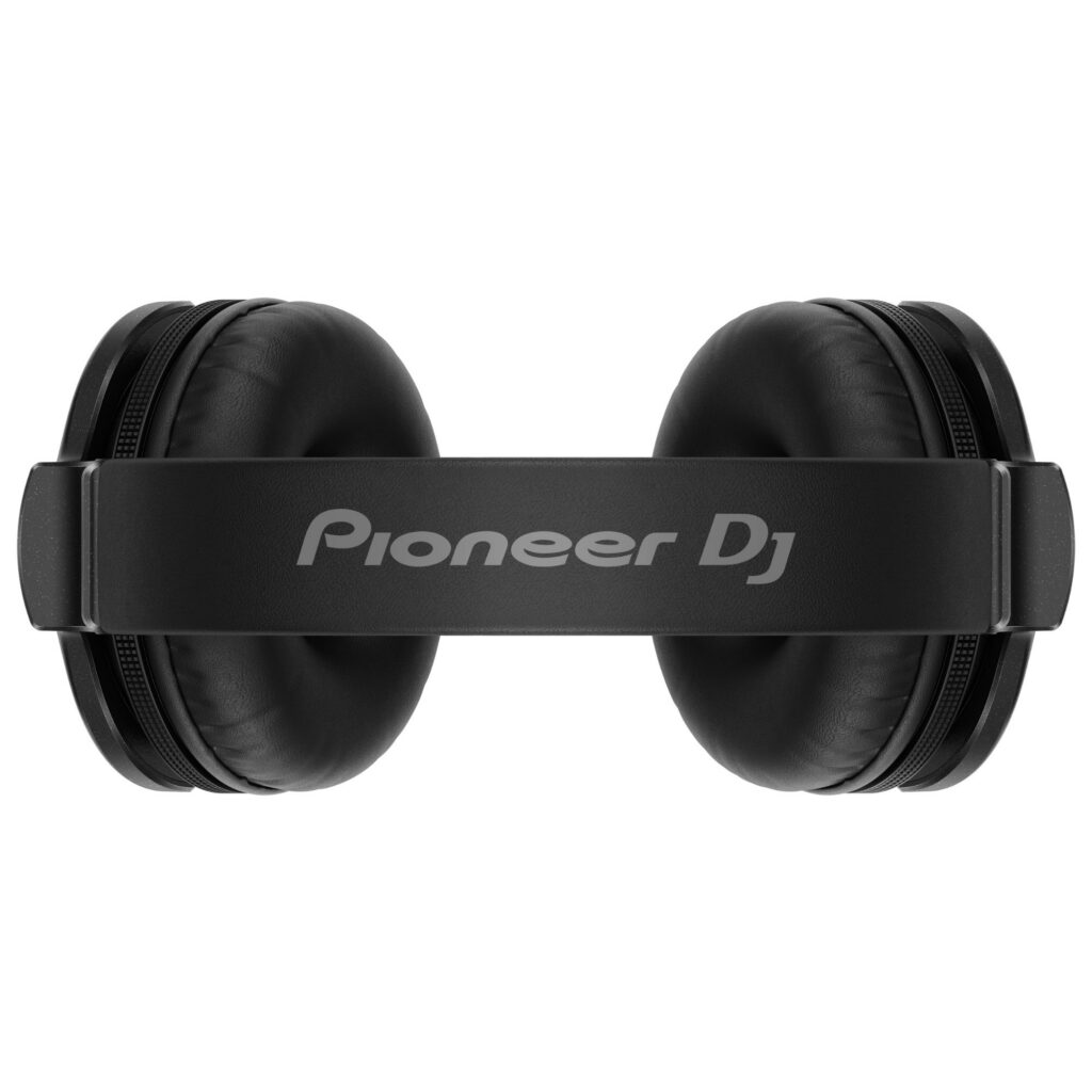 Pioneer DJ DJ-kõrvaklapid HDJ-CUE1BT-K, must, pealtvaade
