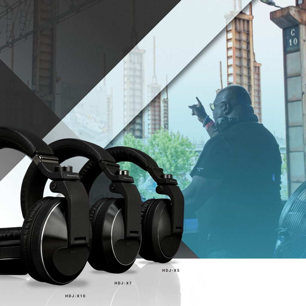 Pioneer DJ DJ-kõrvaklapid HDJ-X10-K x Carl Cox