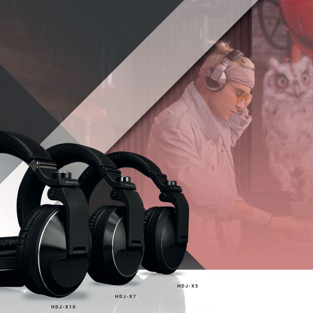 DJ-kõrvaklapid HDJ-X5-S hõbe x Danny Avila