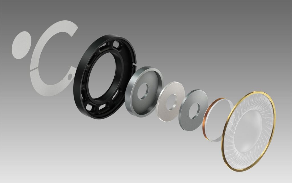 Pioneer DJ DJ-kõrvaklapid HDJ-X7-K kõlarielemendi ehitus