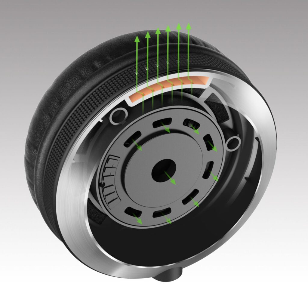 Pioneer DJ DJ-kõrvaklapid HDJ-X7-K, must bassrefkleksi kamber