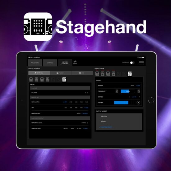 Pioneer DJ DJ-mikserpult DJM-A9 Stagehand iPad app
