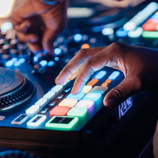 Rane scratch-DJ-kontroller PERFORMER padid