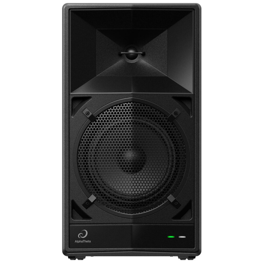 AlphaTheta kaasaskantav juhtmevaba DJ-kõlar WAVE-EIGHT eestvaates