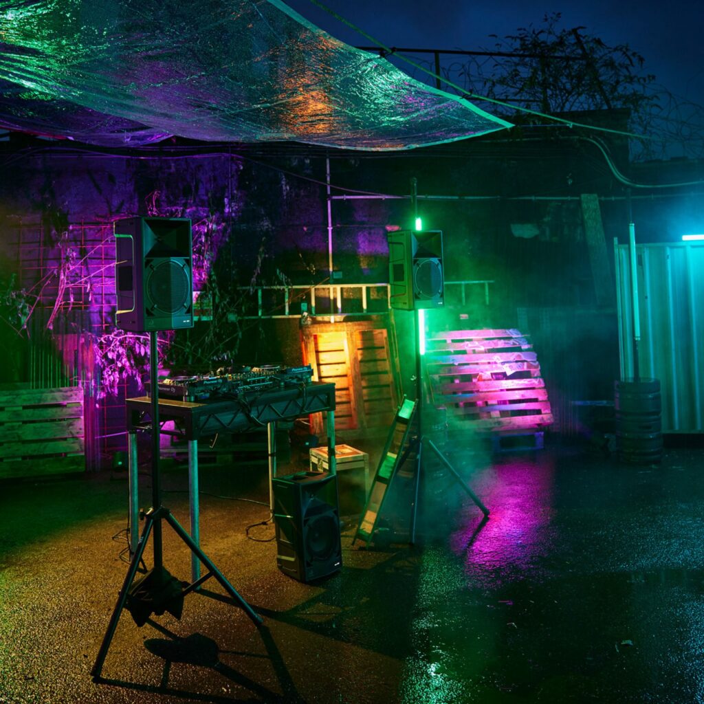 AlphaTheta kaasaskantav juhtmevaba DJ-kõlar WAVE-EIGHT stereo set