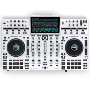 Denon DJ standalone DJ-kontroller PRIME 4W+ valge