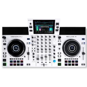 Denon DJ standalone DJ-kontroller SC LIVE 4W, valge