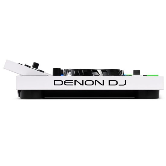 Denon DJ standalone DJ-kontroller SC LIVE 4W, valge, vasak külg