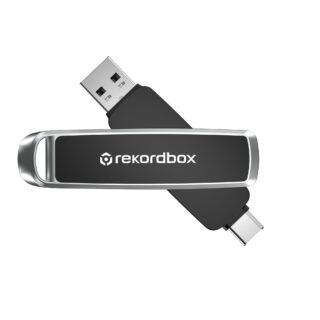 Sandisk DJ-mälupulk Rekordbox 1TB Dual USB-A - USB-C pealtvaade lahtisena
