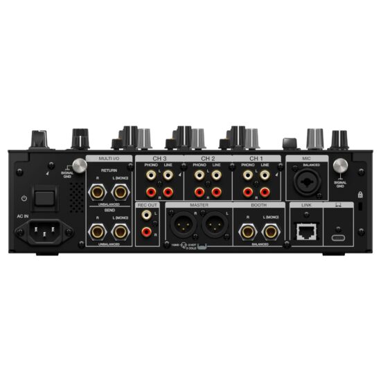 AlphaTheta DJM-V5 DJ-mikserpult tagant
