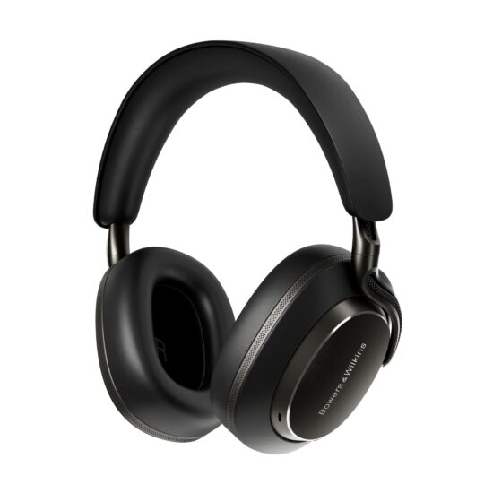Bowers & Wilkins Px8 S2 Onyx Black juhtmevabad kõrvaklapid nurga alt vasakult