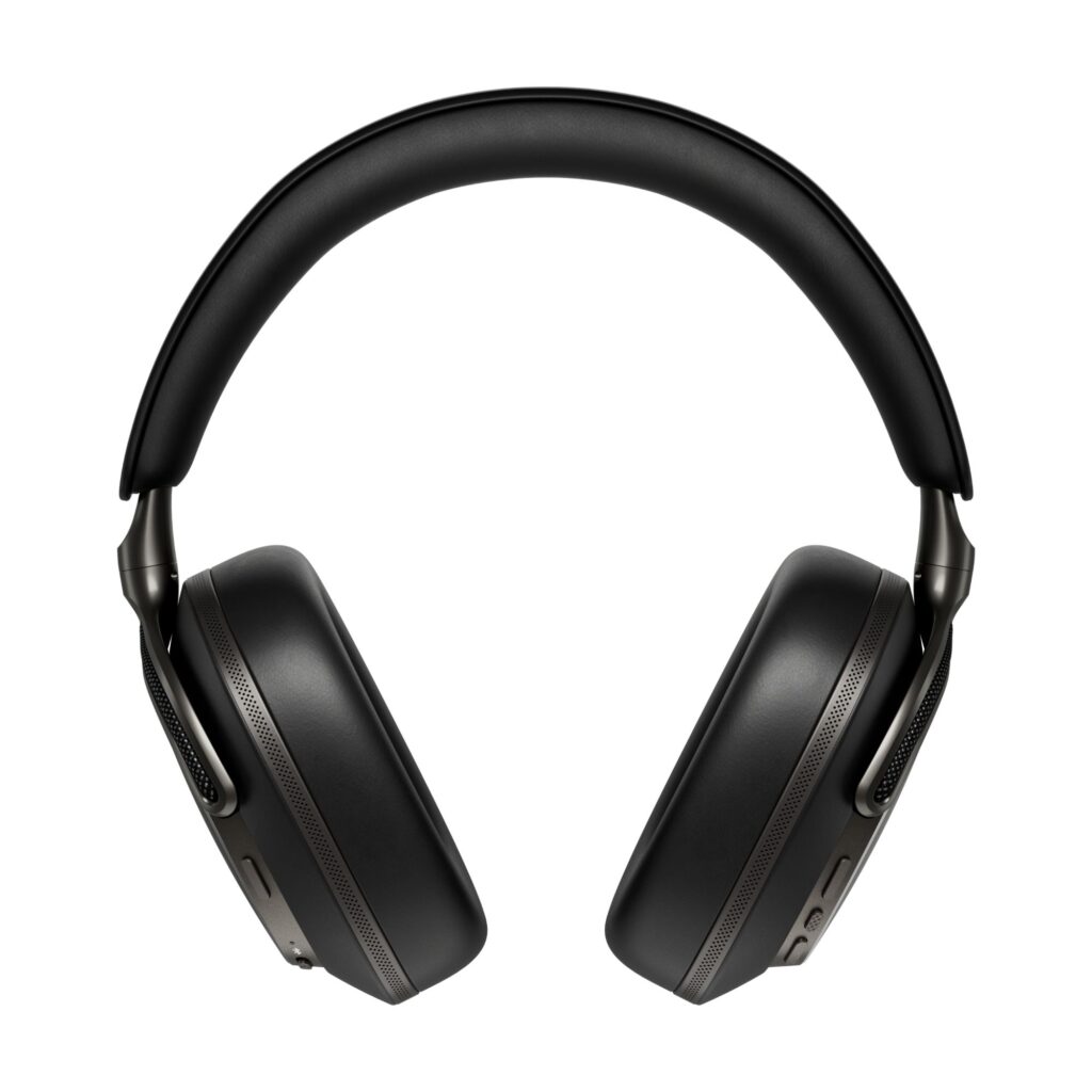 Bowers & Wilkins Px8 S2 Onyx Black juhtmevabad kõrvaklapid profiilis tagant