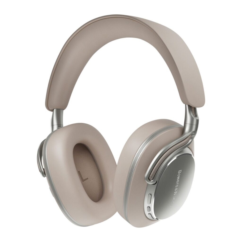 Bowers & Wilkins Px8 S2 Warm Stone juhtmevabad kõrvaklapid paremalt tagant