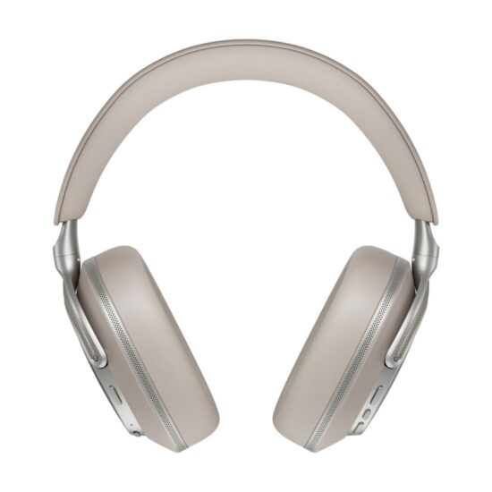 Bowers & Wilkins Px8 S2 Warm Stone juhtmevabad kõrvaklapid profiilist tagant
