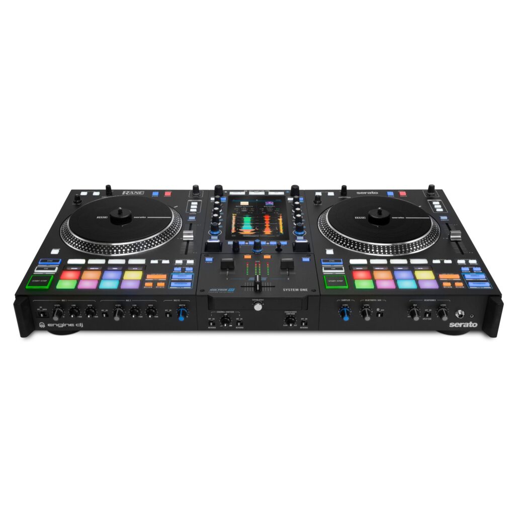 Rane System One motoriseeritud standalone DJ-kontroller eest nurk (2)