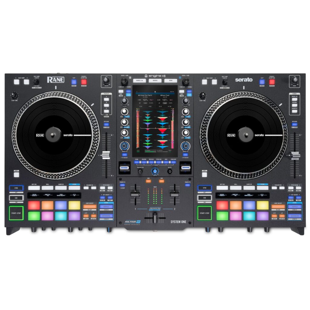 Rane System One motoriseeritud standalone DJ-kontroller pealt