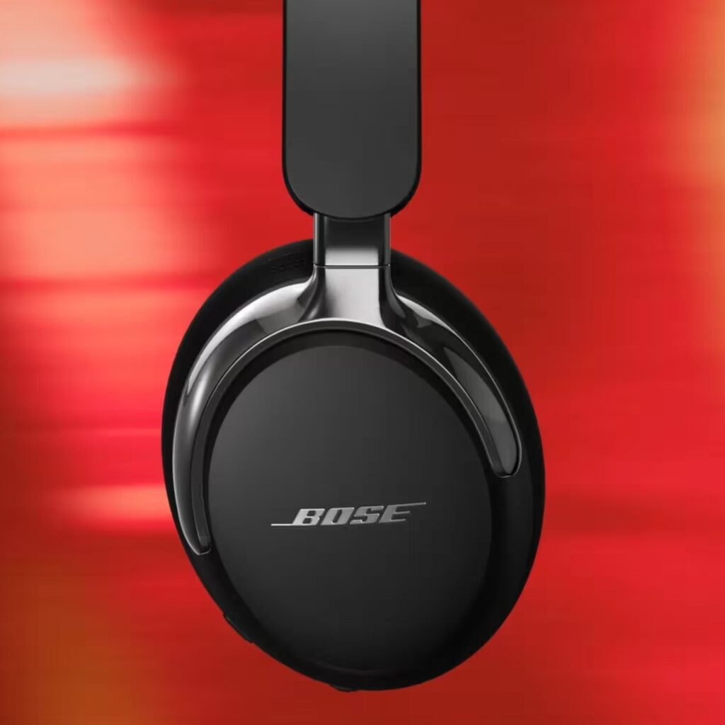 Bose QuietComfort Ultra Headphones 2nd Gen Black graafikaga