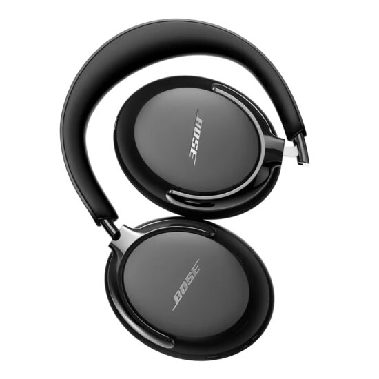 Bose QuietComfort Ultra Headphones 2nd Gen Black juhtmevabad kõrvaklapid kokku klapitud