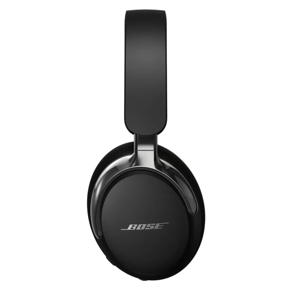 Bose QuietComfort Ultra Headphones 2nd Gen Black juhtmevabad kõrvaklapid külg