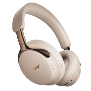 Bose QuietComfort Ultra Headphones 2nd Gen Driftwood Sand juhtmevabad kõrvaklapid nurga all
