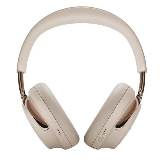 Bose QuietComfort Ultra Headphones 2nd Gen Driftwood Sand juhtmevabad kõrvaklapid profiilis