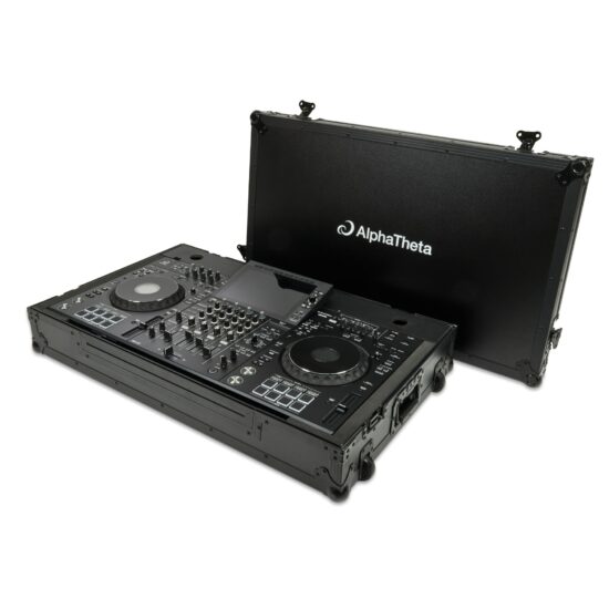 AlphaTheta transpordikohver FLT-XDJAZ avatud kaanega