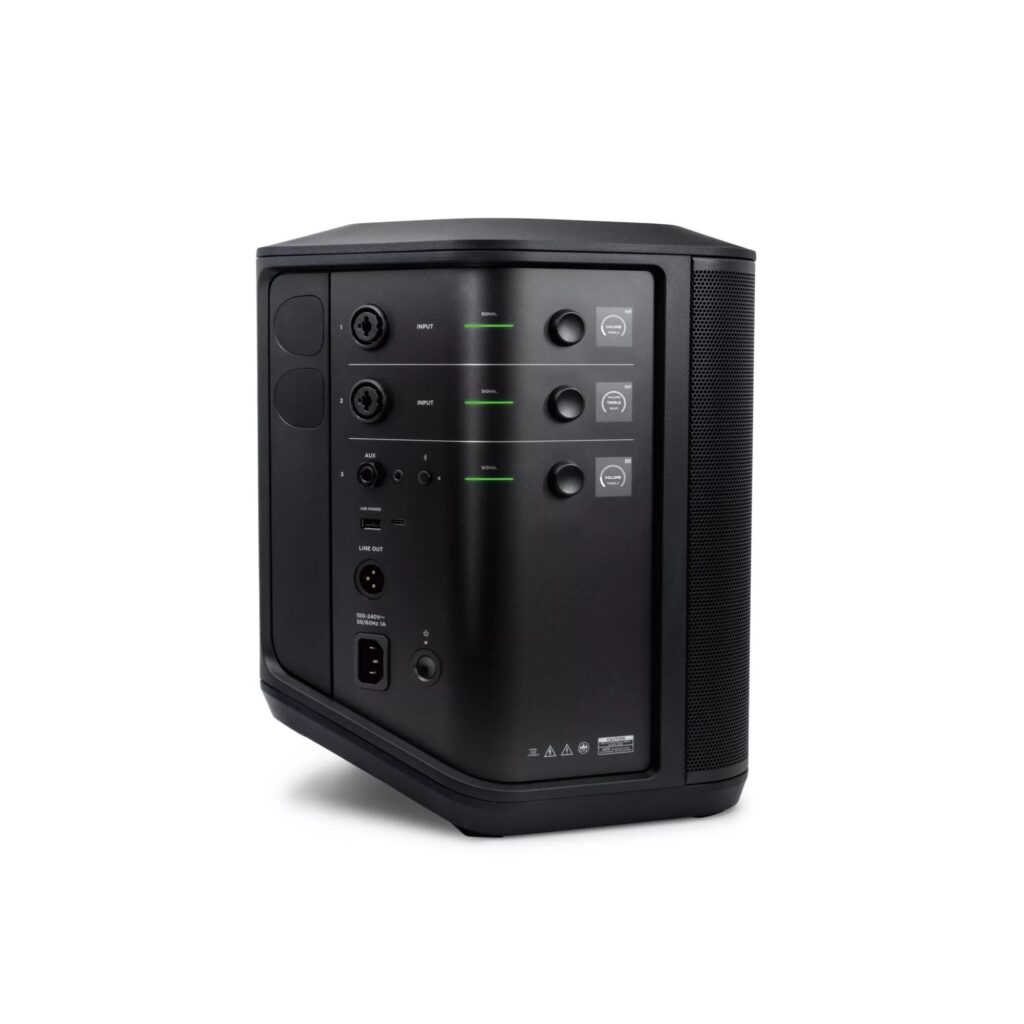 Bose S1 Pro+ akuga aktiivkõlar küljepealt