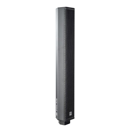 HK Audio Polar 12 MK2 kesk-kõrgsagedus kolumnkõlar eest nurk