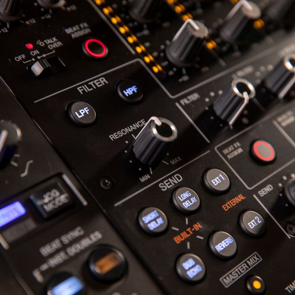 Pioneer DJ DJM-V10 DJ-mikserpult Filter