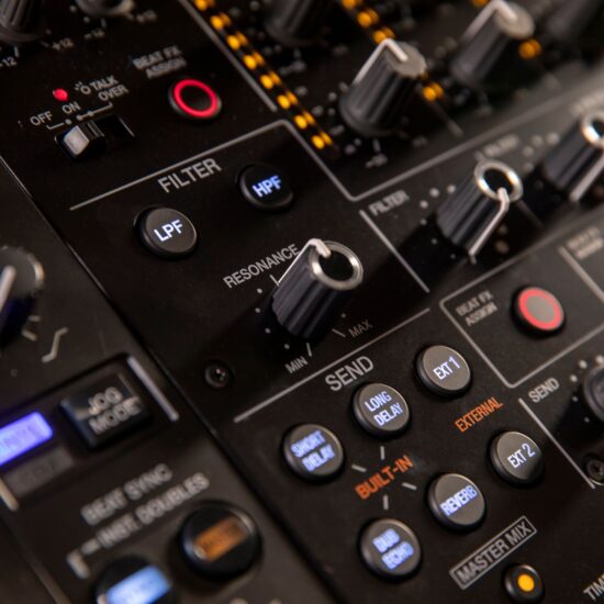Pioneer DJ DJM-V10 DJ-mikserpult Filter
