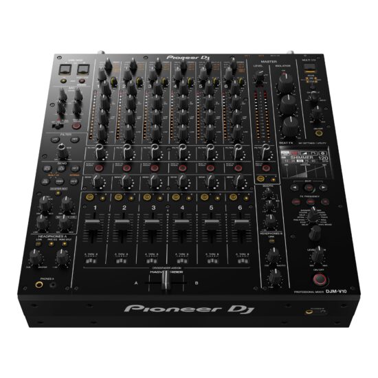 Pioneer DJ DJM-V10 DJ-mikserpult eest nurga alt