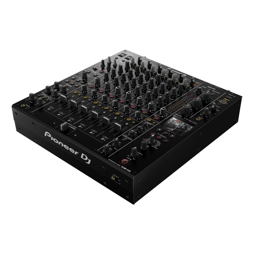 Pioneer DJ DJM-V10 DJ-mikserpult nurga alt