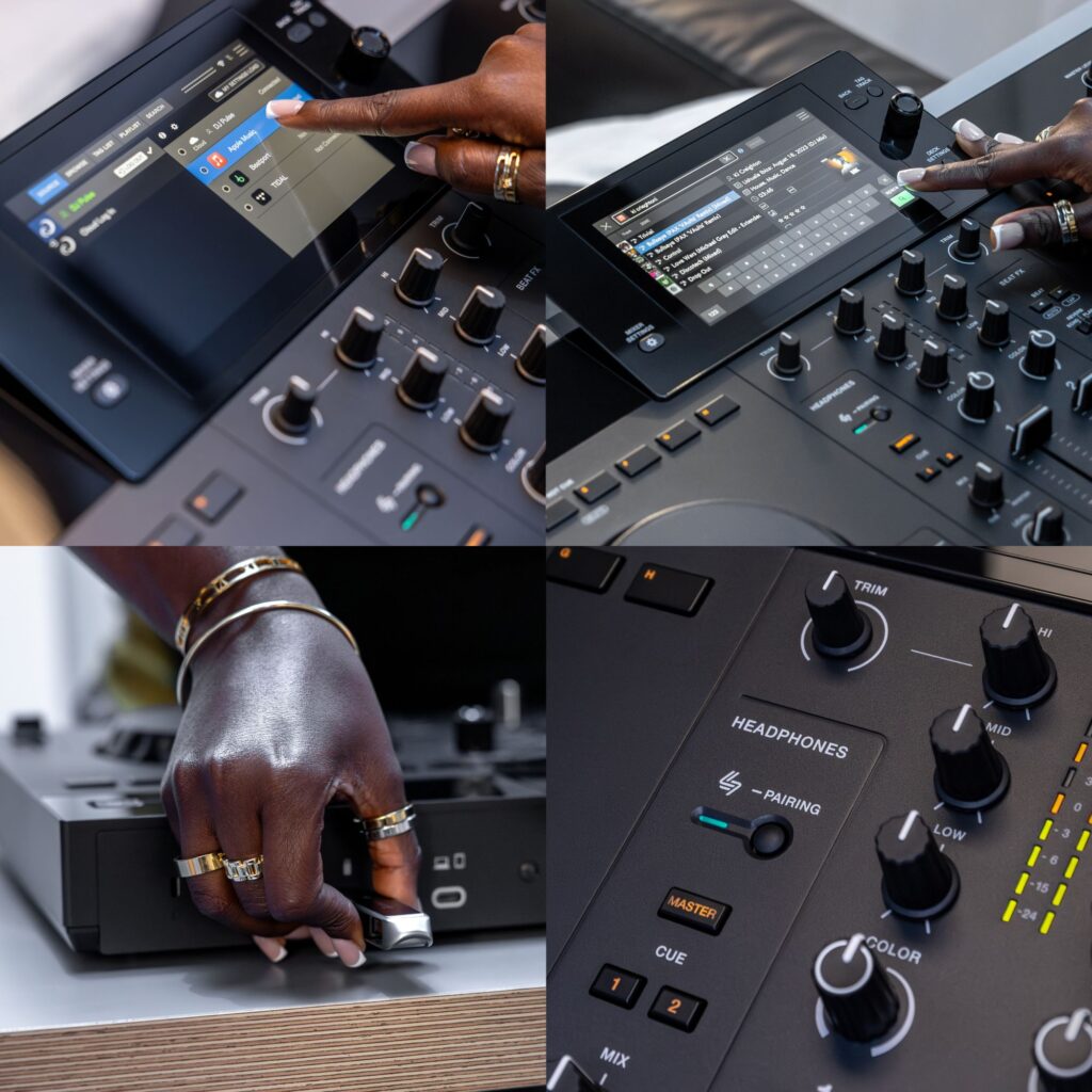 AlphaTheta XDJ-AN Standalone DJ Controller Close-ups